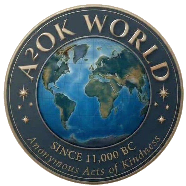 A²OK World — Anonymous Acts of Kindness Since 11,000 BC