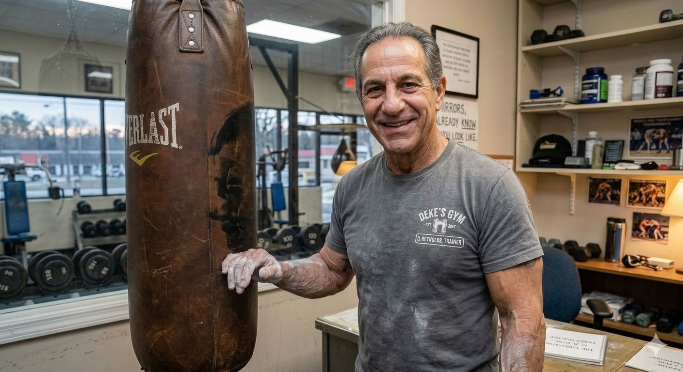 Deke — gym owner and trainer, the Council's voice of practice