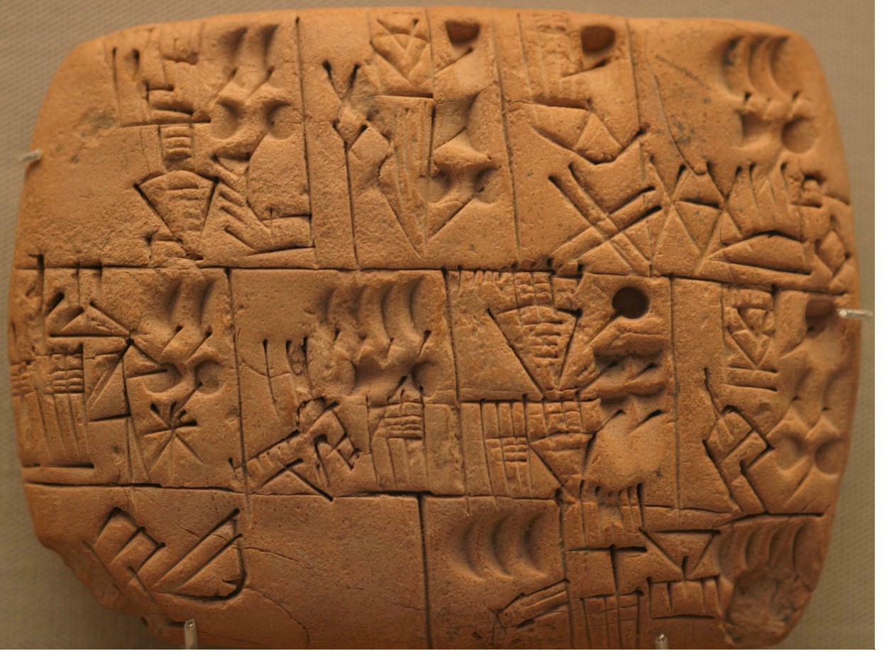 Clay tablets
