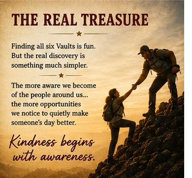 The Real Treasure — Kindness begins with awareness.
