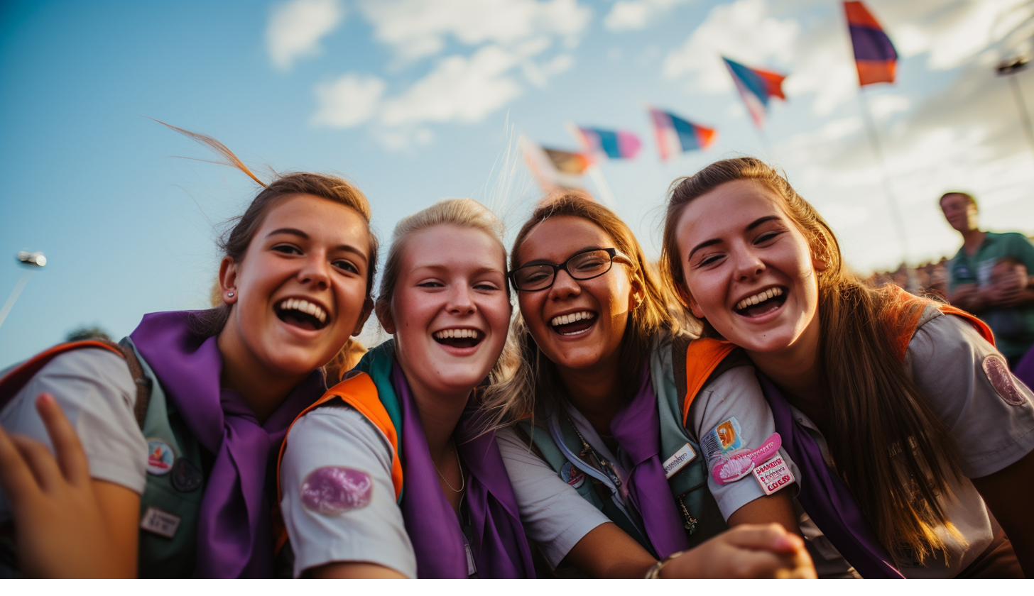 Girl scouts — Troop 214 Kindness Manufacturers